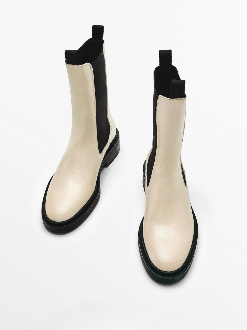 Massimo Dutti Women’s Chelsea Boots Size EU 39 / US 8.5
Cream / Off-white - Picture 2 of 12